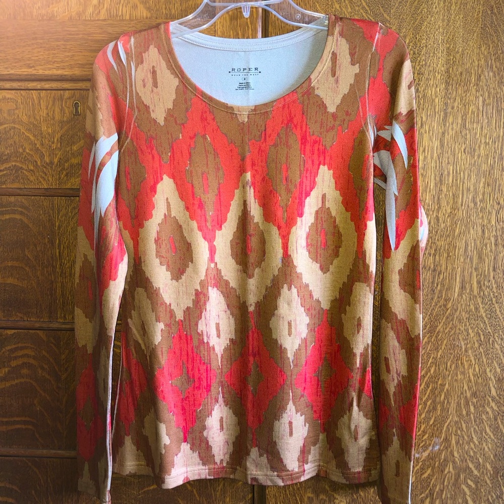 NWOT Roper Small Western Top